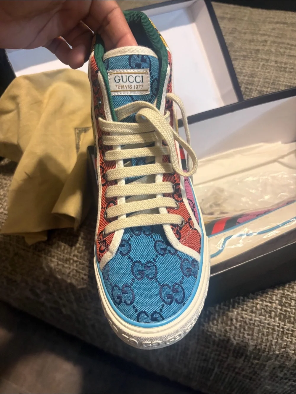 Gucci Multicolor High-Top Sneaker